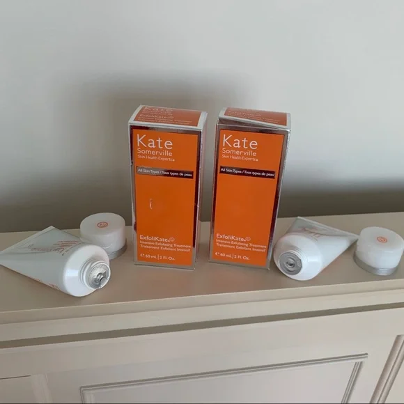 🆕 2 Kate Somerville ExfoliKate Intensive Exfoliating Treatments - Picture 5 of 5